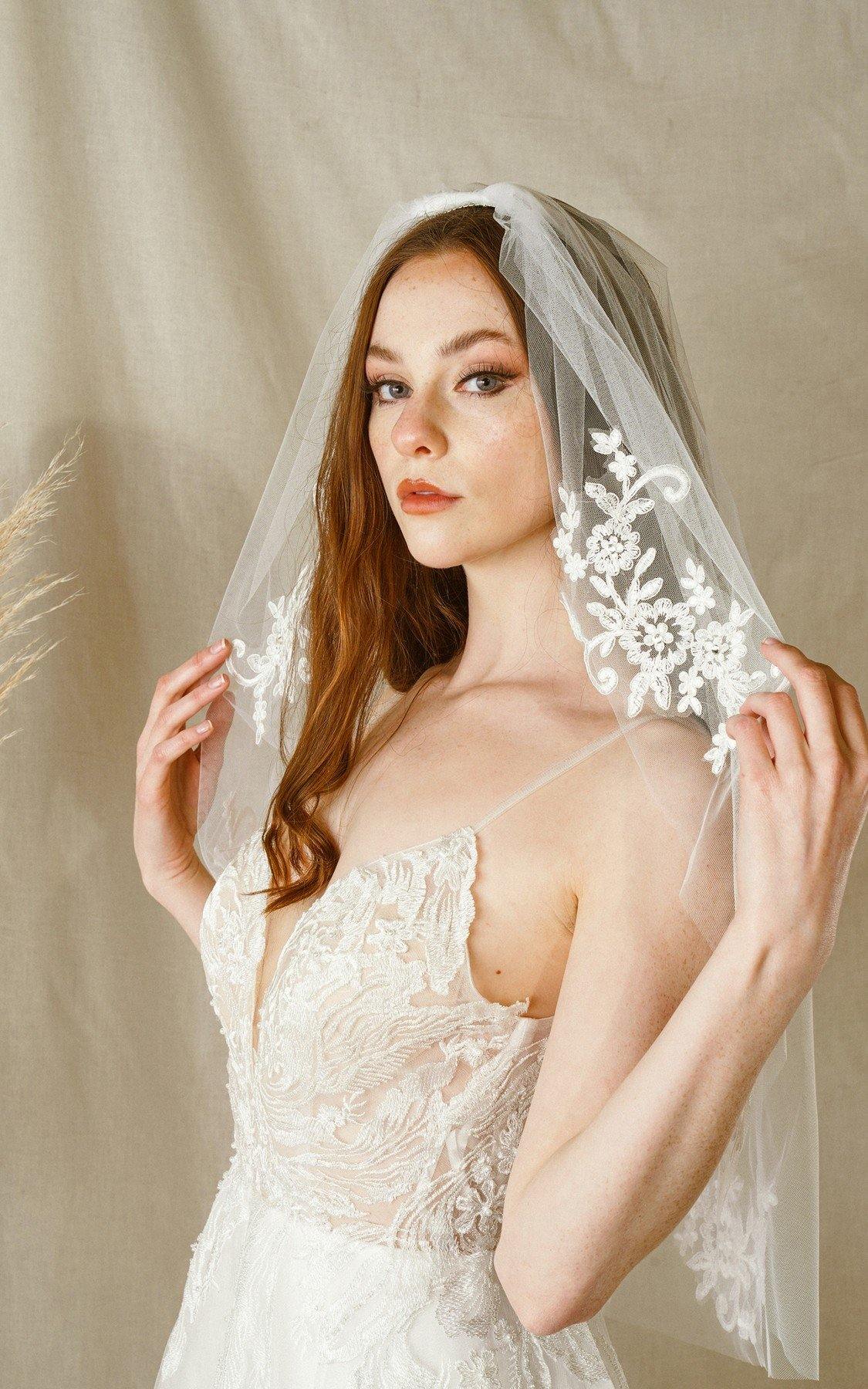 short-waist-length-botanical-embroidery-wedding-veil-the-dress-outlet-4.jpg